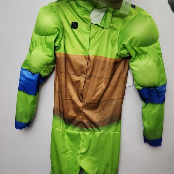 Teenage Mutant Ninja Turtles Mutant Mayhem Leo Kids Costume Dress Up 10-12 Large - Picture 5 of 9